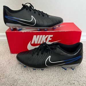 Nike Tiempo Legend 10 Club FG/MG Black Hyper Royal